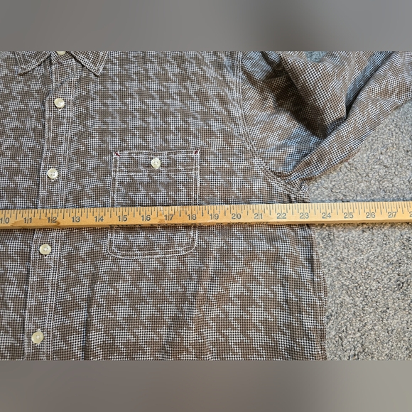 Italia Vintage Button Front Men's Size XL EUC - Picture 5 of 8